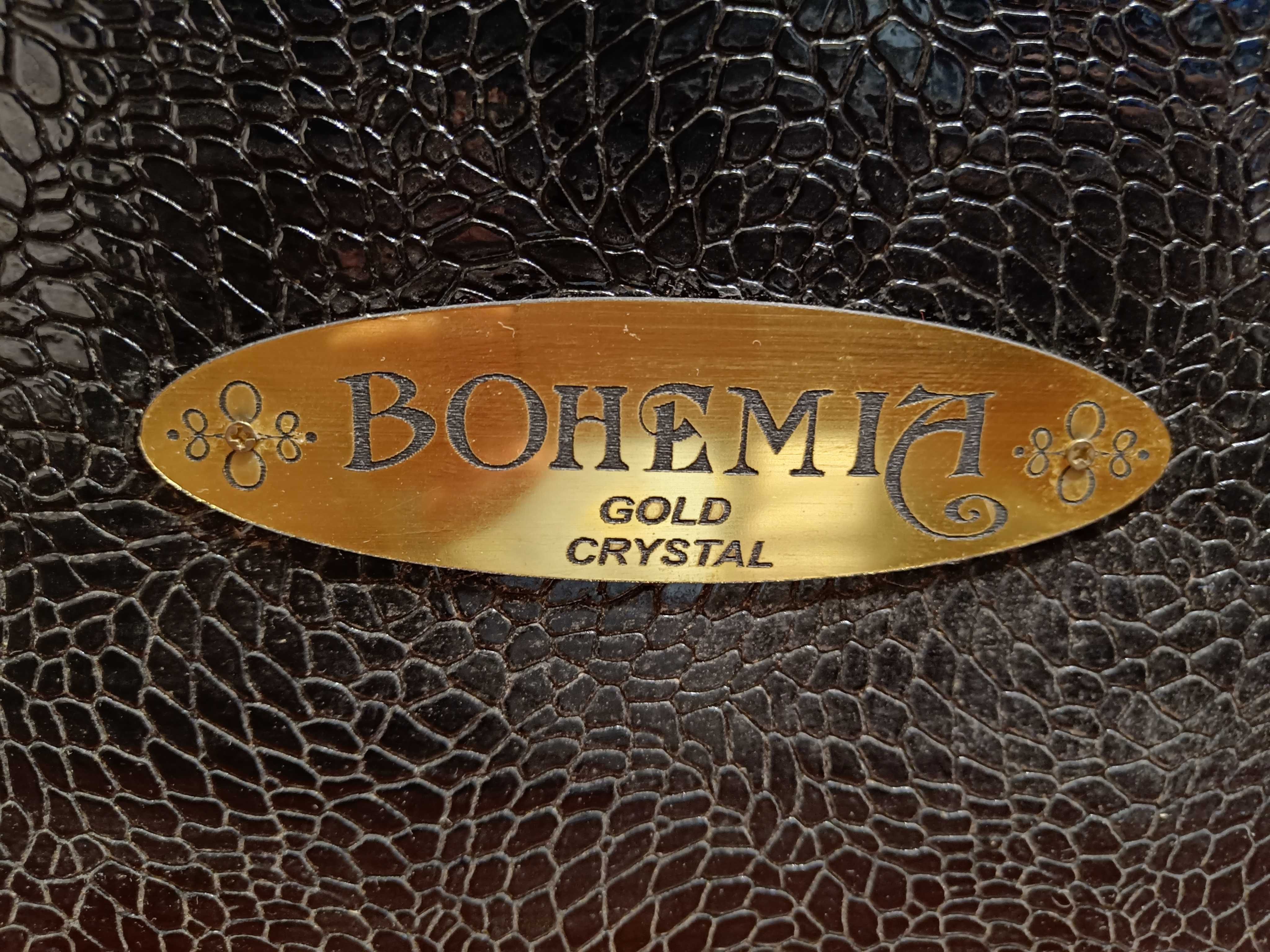 Посуда Bohemia gold crystal