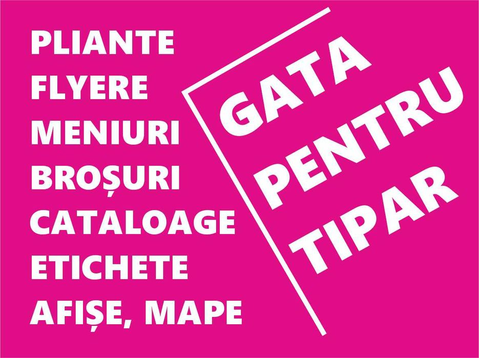 Servicii Grafica Vectoriala in Format Gata de Tipar | Editare Foto |