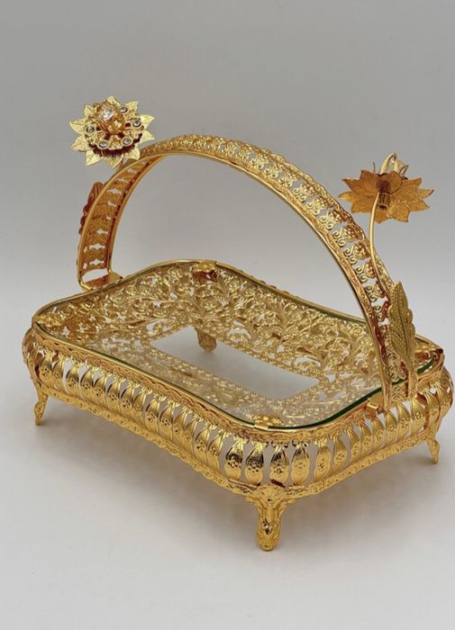 Элегатная ваза для фруктов и сладостей. 2 Штуки