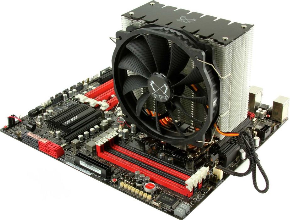 Охладител Scythe Ashura 140mm, LGA 1150, 1151, 1155, 1156, 1200