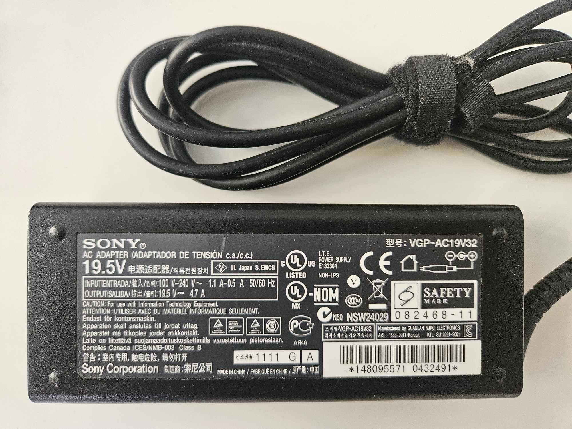 +Гаранция! Захранване зарядно Sony PSU 18V 19.5V TV Телевизор лаптоп