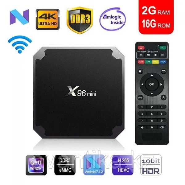 Новый тв бокс х96 мини с прошивкой русских каналов и сетанта tv box