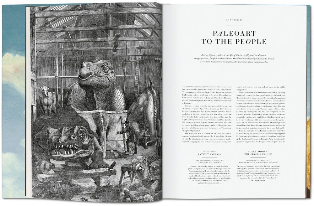 TASCHEN Paleoart arta preistorica natura, dinozauri, carte jurasic