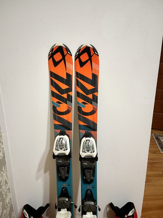 Schiuri copii 100 cm volkl cu clapari skiuri set