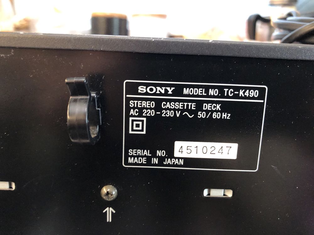 3head Sony TC-K490