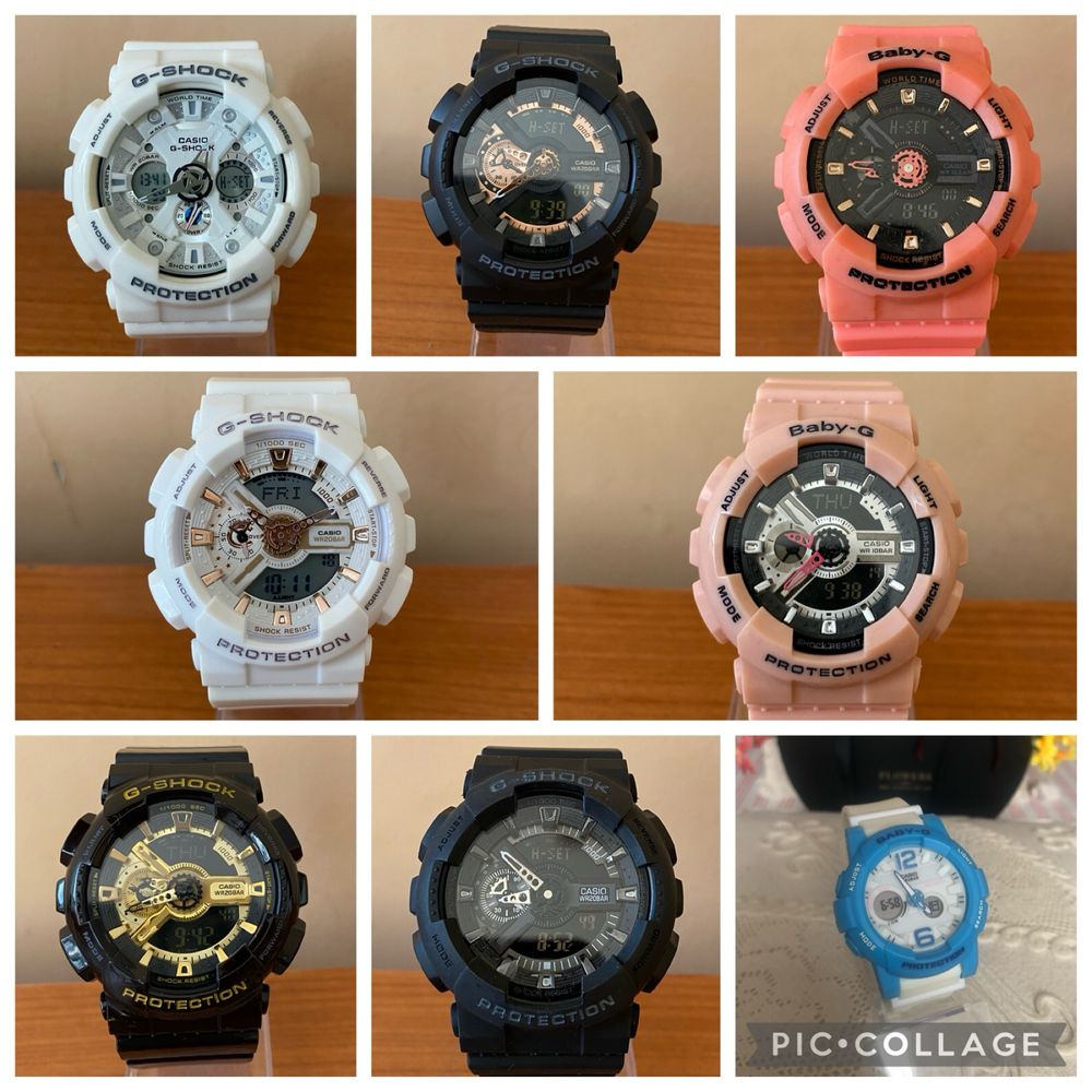 Часовници G-shock и Baby G