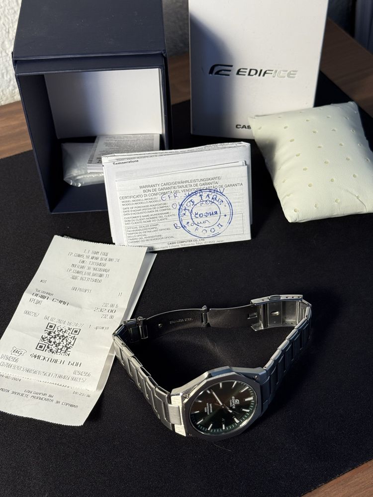 Casio Edifice EFR Сапфир