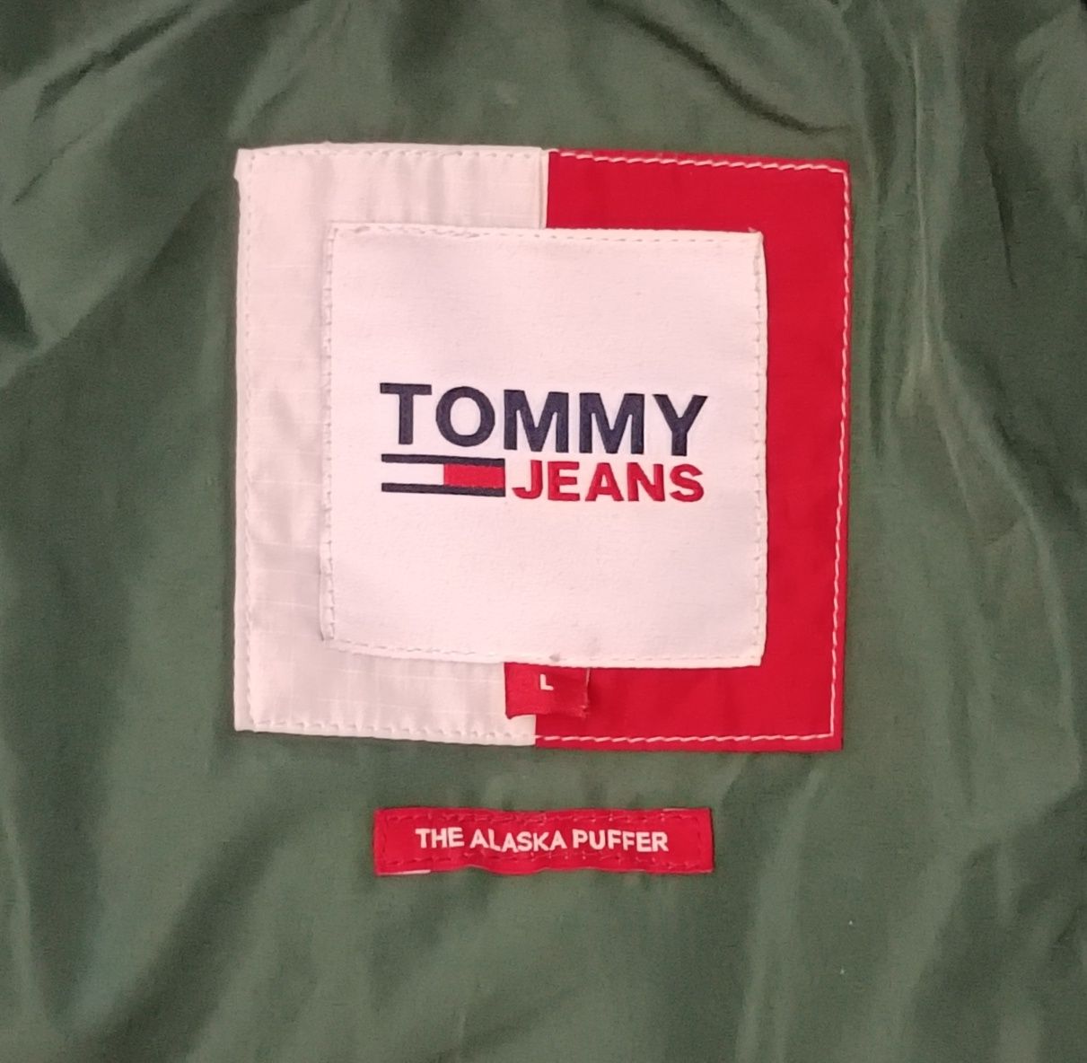 Tommy Jeans Alaska Down Puffer Jacket оригинално пухено яке L пухенка