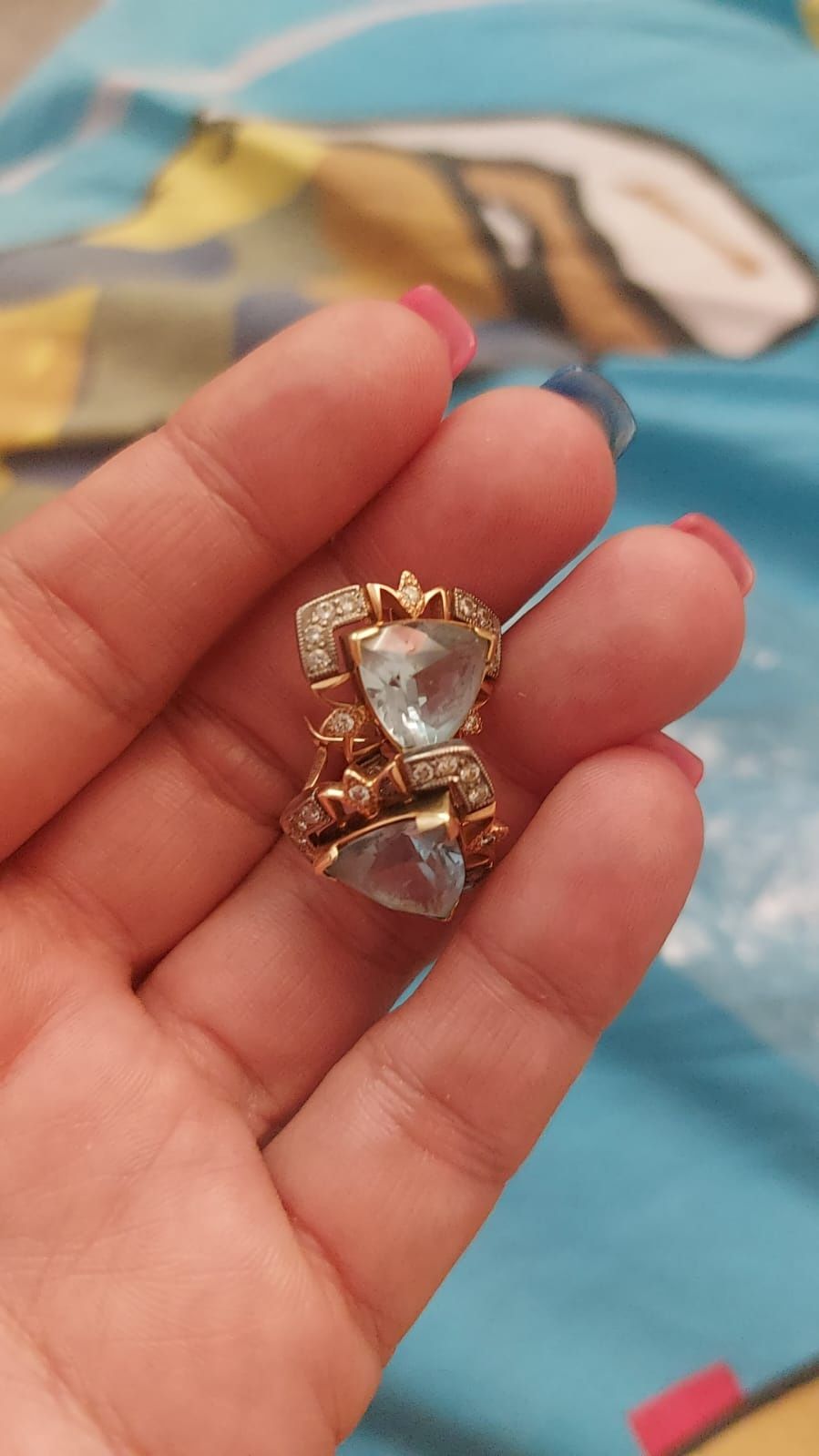 Серьги с бриллиантами