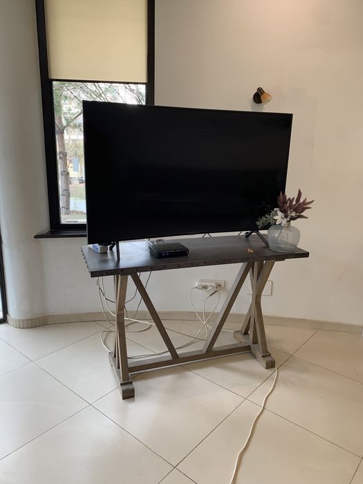 Masa cafea si consola tv Mobexpert, stil industrial