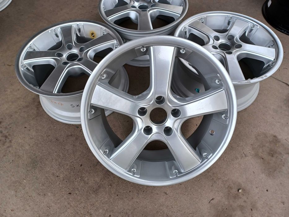 4 бр. чисто нови алуминиеви джанти WPS 16'' 5x100 , центр. отвор 56.1