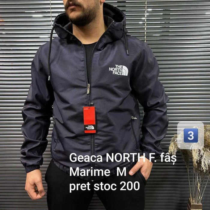 Geaca bărbați fas pe stoc