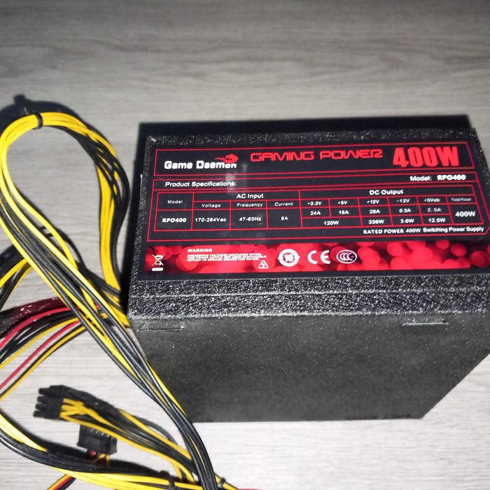 Sursa Game Daemon RPO400, 400W, ATX 2.31, PFC Activ