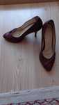 Pantofi dama, din piele naturala, marca Guban, tocuri inalte (8 cm)
