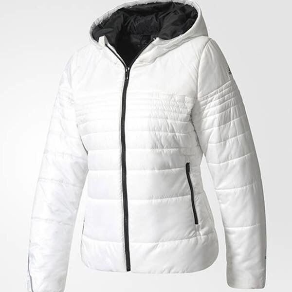 Продам женскую утеплённую куртку Adidas для теплой зимней погоды