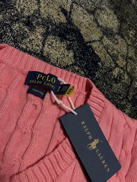 Pulover tricotat Polo Ralph Lauren M roz