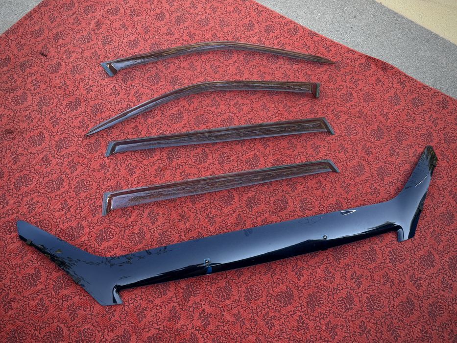 Ветровики, мухабока, дефлектор. Лада Приора.