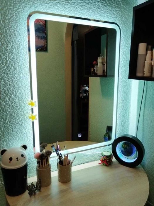 Зеркало с подсветкой в ванную с подогревом Led зеркало настенное ойна