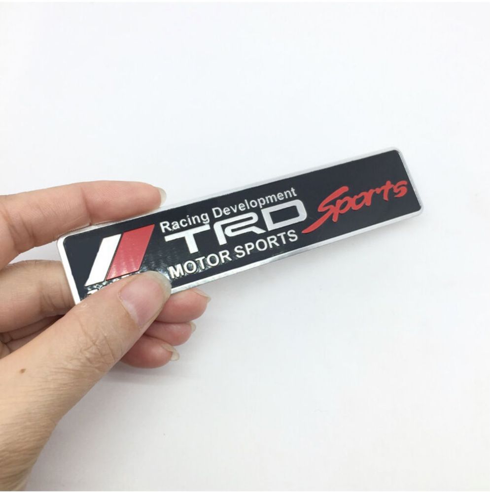 Emblema TRD / Accesorii auto Toyota / Stema Sigla Sticker Embleme