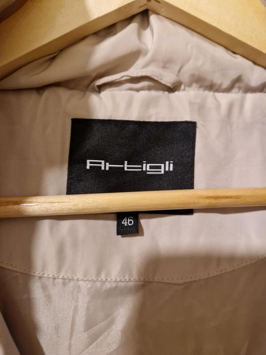 Дамско яке,с естествен пух на качулката