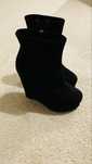 Botine Why din piele intoarsa, 38