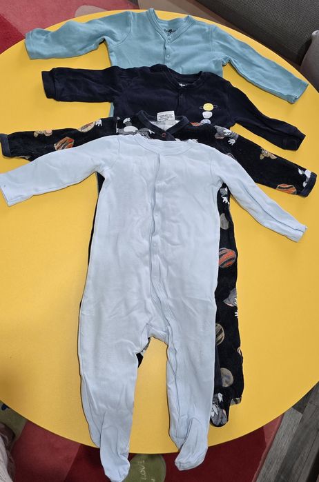 Set salopete cu picior 74