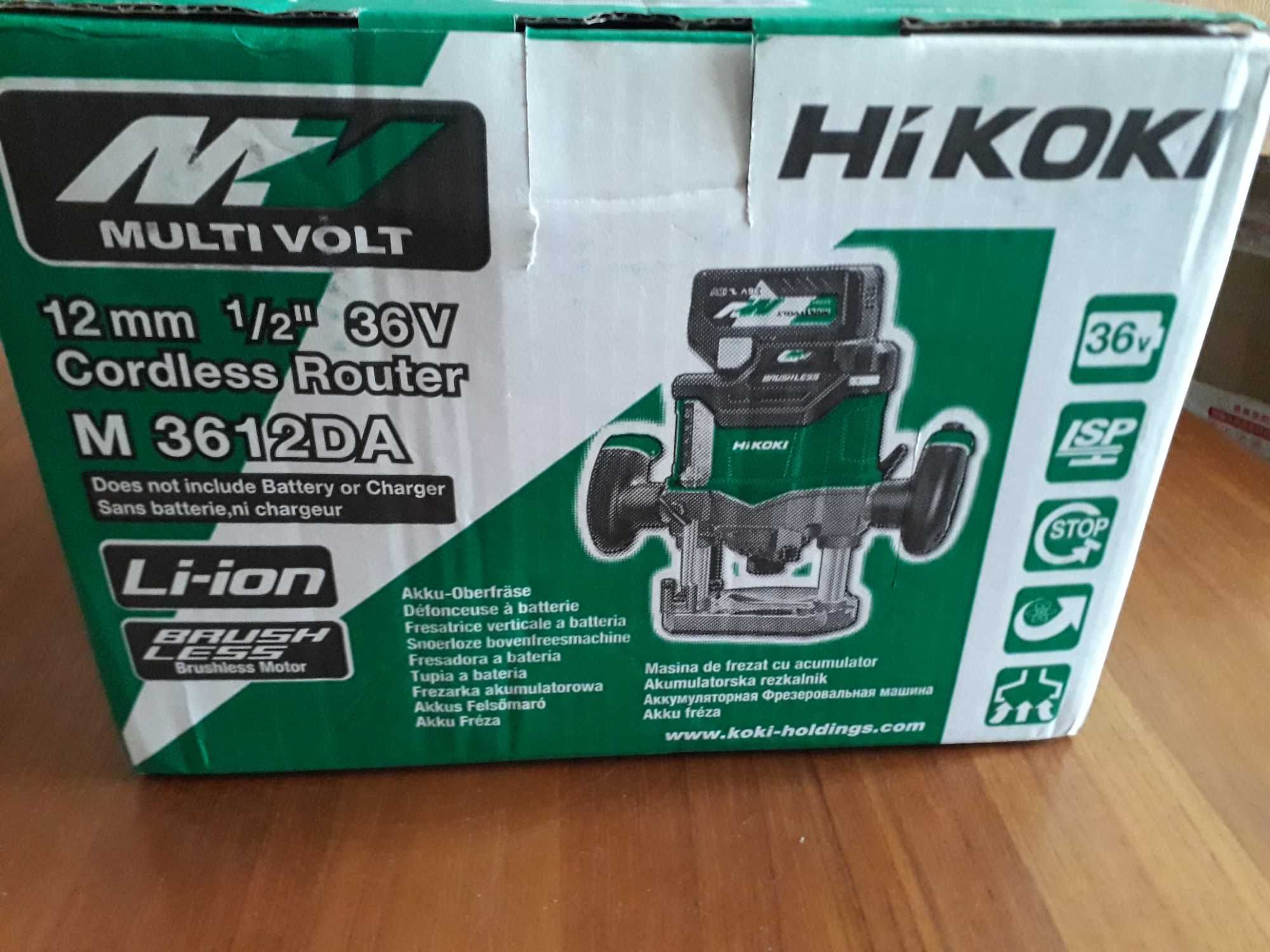 Promotie corp freza cordless brushless Hikoki M3612DA
