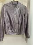 Geaca piele Massimo Dutti XS