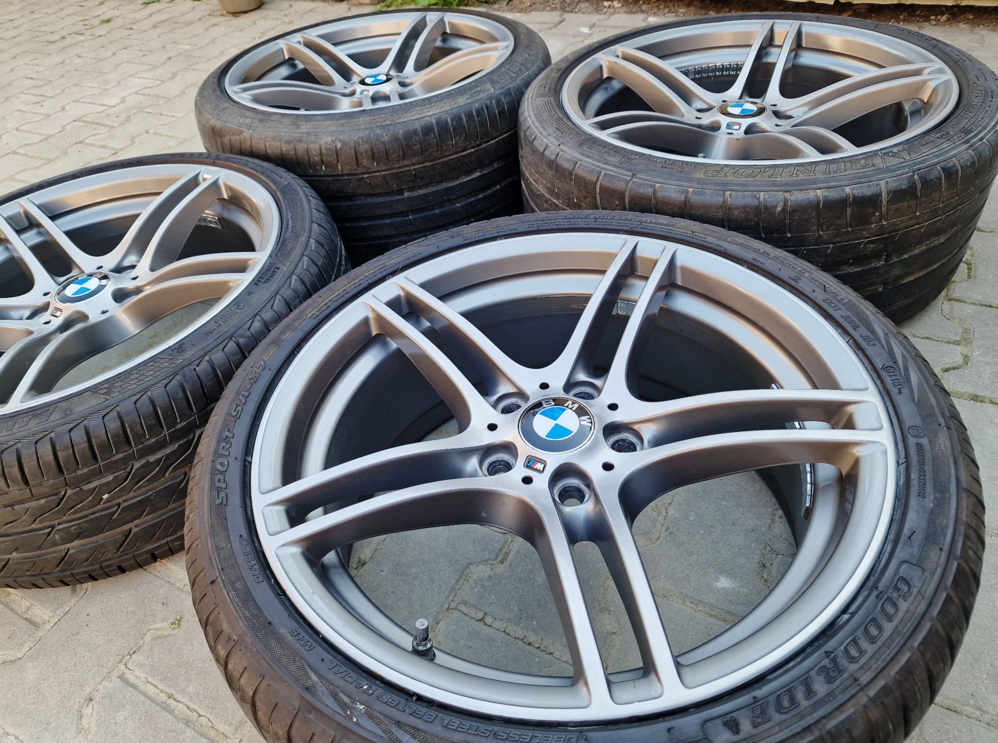 Jante BMW BBS M pe 19 style 313 M Diamond Cut anvelope roti 3 F30 5F10