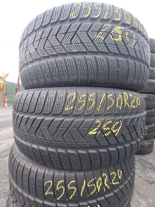 4 anvelope iarna 255/50r20 Pirelli Montaj Gratuit