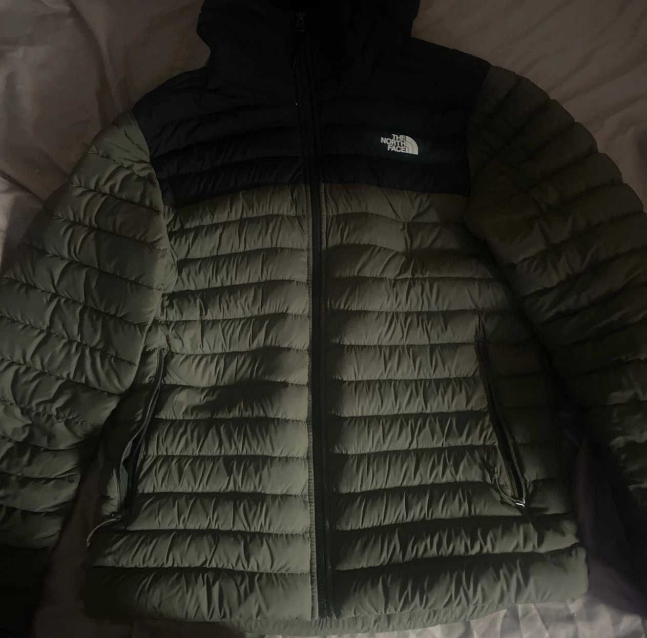 The North Face geaca puff barbati cu gluga jacheta iarna marimea M