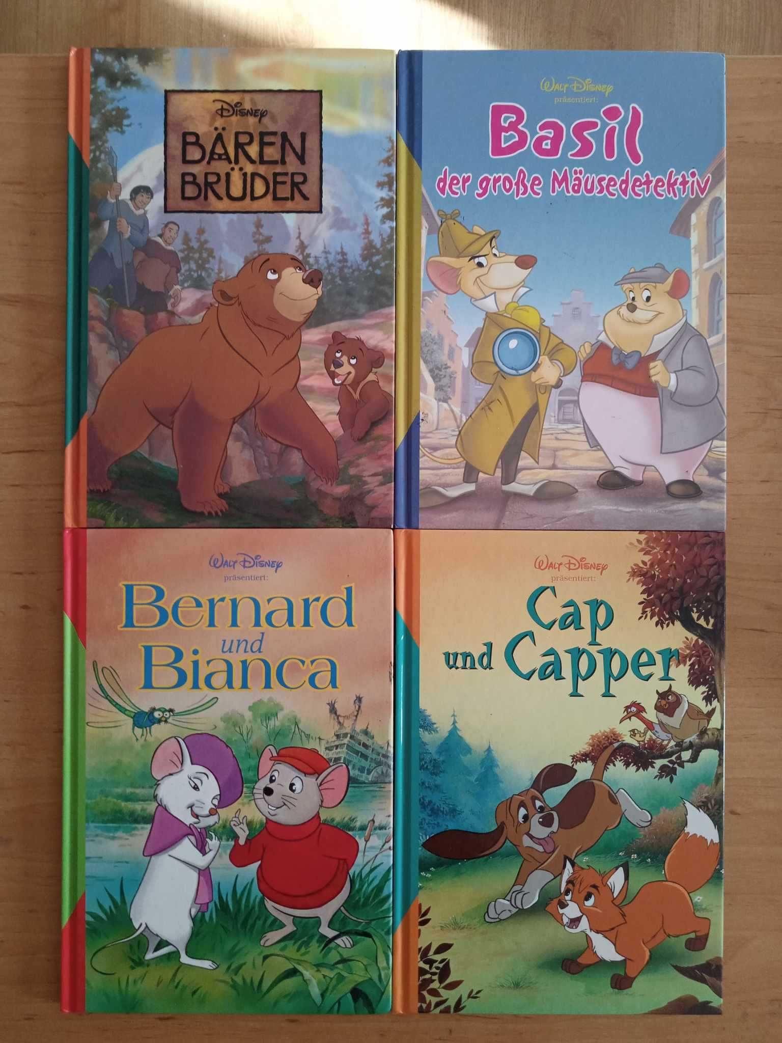 Детски книжки на английски и немски език от серията „Disney”