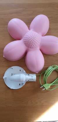 Ikea Smila Blomma Lampă de perete - copii floare roz TYP V0310