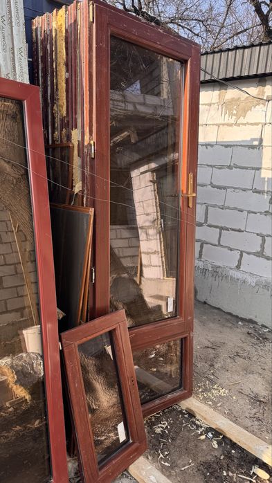 Алюминевые двери окна