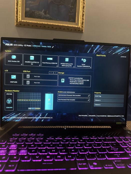 ASUS TUF F16 FX607VU, 16-inch, 512 GB