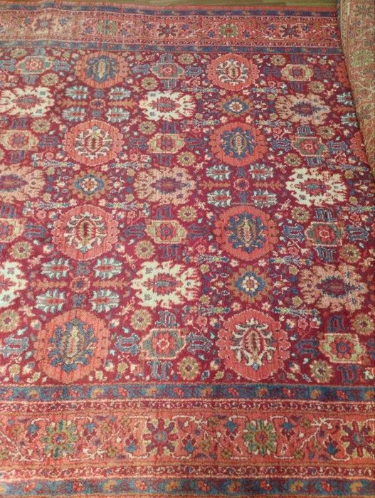 Шерстяной ковер б/у 2х3