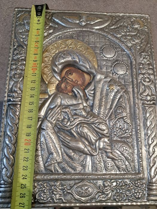 Icoana cizelata manual