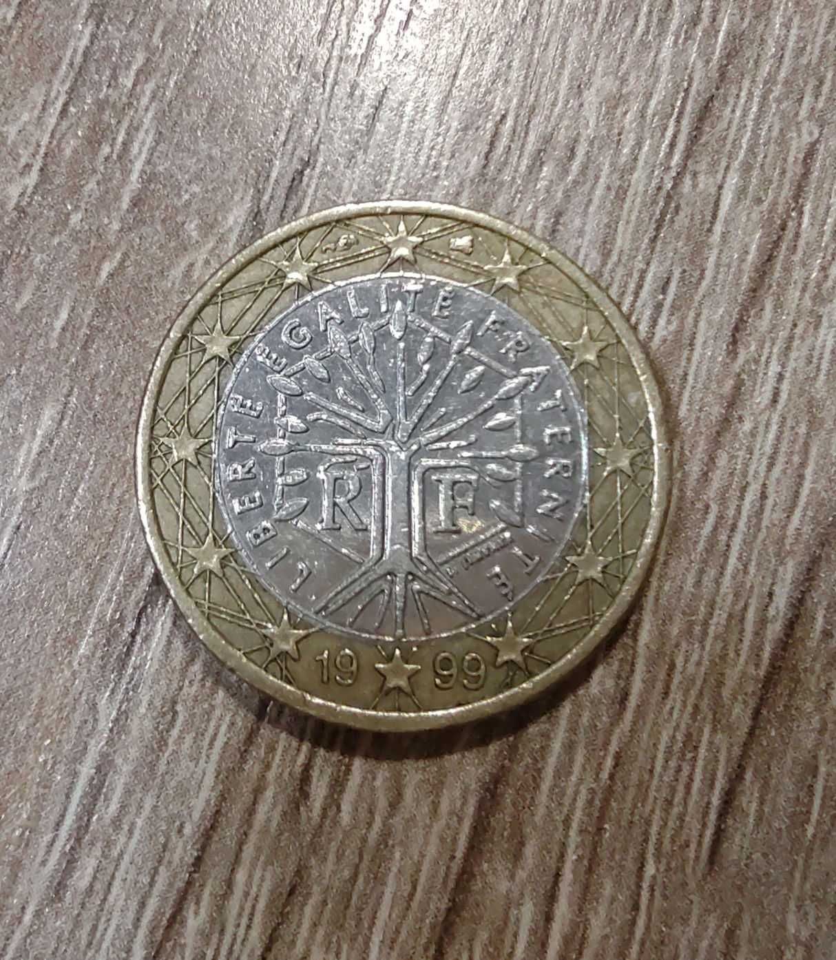 Moneda 1 Euro 1999 Franța