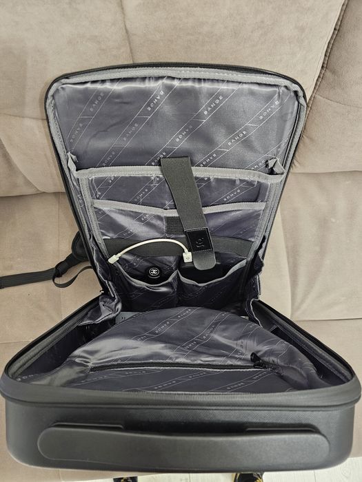 Рюкзак городской черный пластик