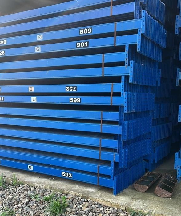 Rafturi metalice industriale depozitare paleti 26c9