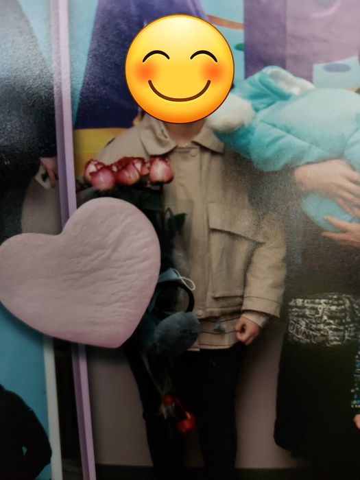 Куртка оверсайз очень тёплая и мягкая