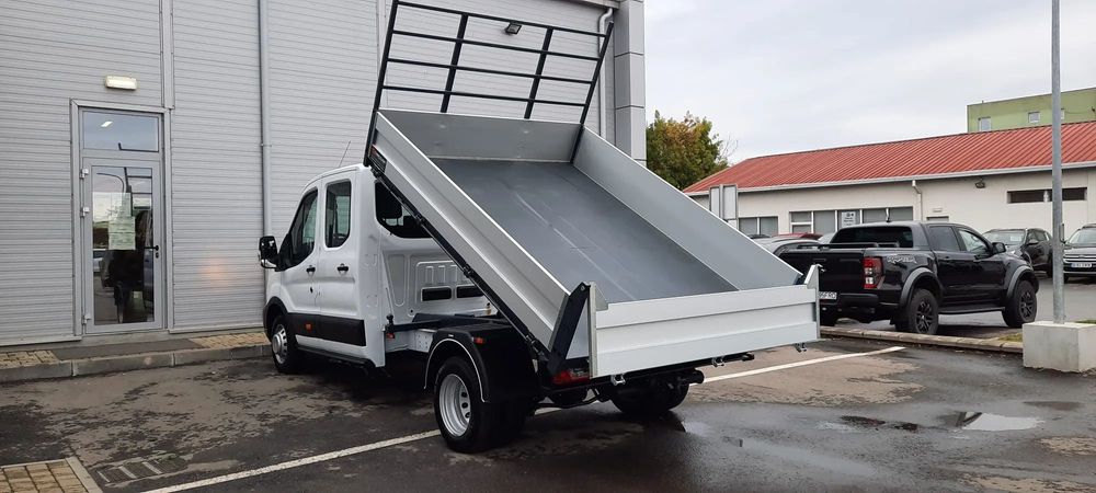 Ford NEW TRANSIT D-CAB L3 RWD BASCULABIL TRI-LATERAL Basculabila Tri Lateral / 6 Locuri / Roti DUBLE / CARLIG / Climatronic