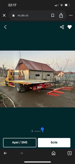 Autoplatforma hidraulica iveco daily