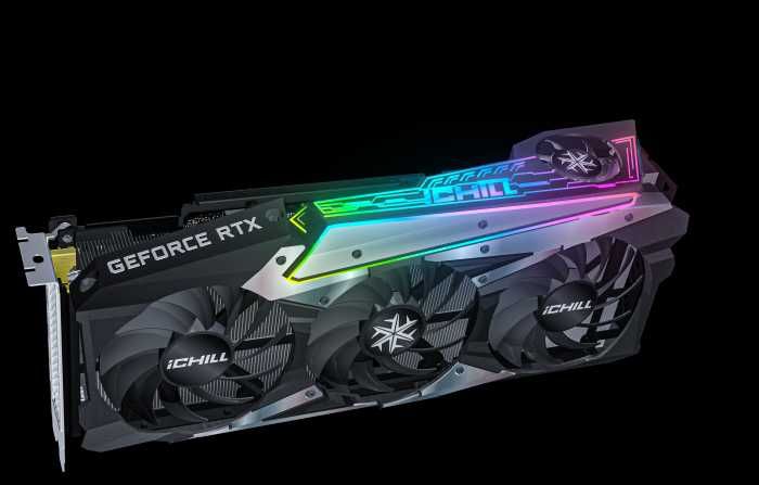 Placa video Inno3D GeForce RTX 3070 iChill X4 LHR Full Box!! RGB