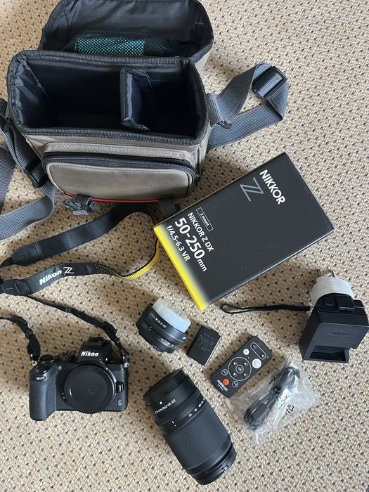 Kit Aparat Foto Nikon Z50 mirrorless + 2 obiective