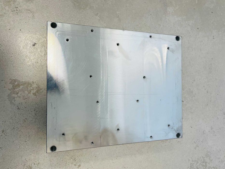 Radiator aluminiu pentru componente electronice. Heatsink