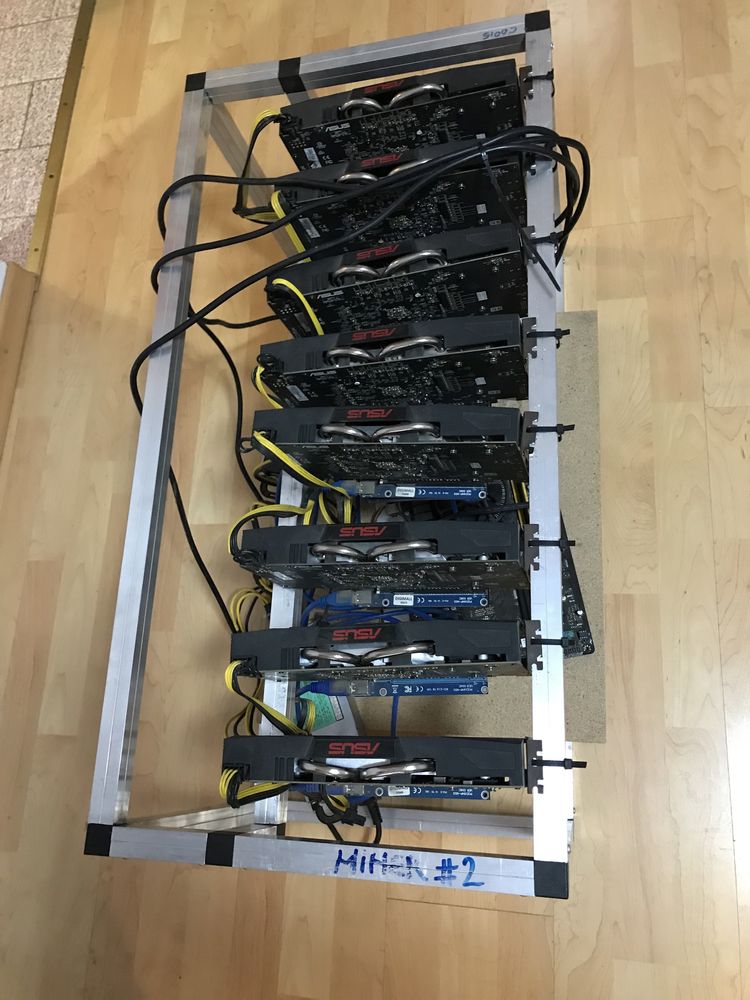 Rig Mining 8xAsus RX 570 4GB