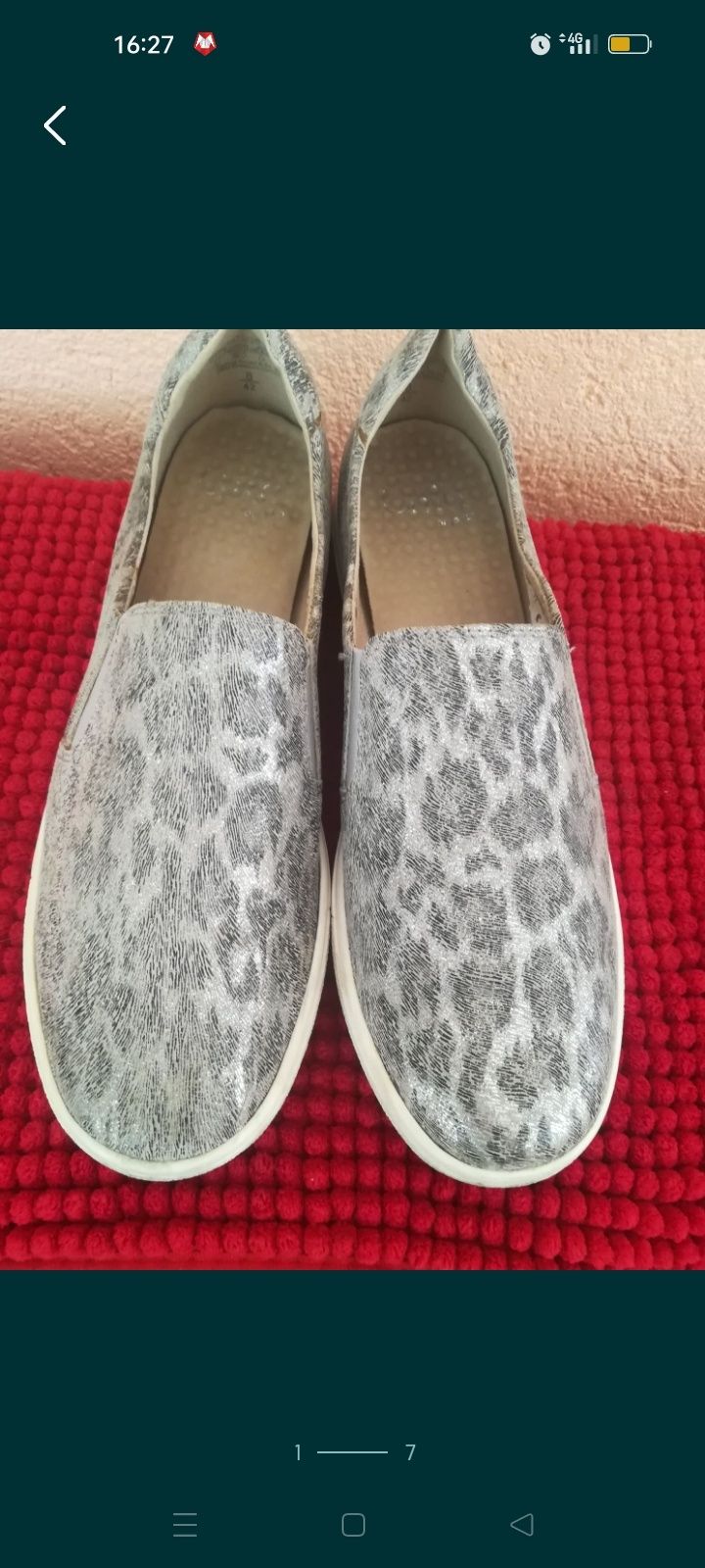 Espadrile Caprice nr 41 damă piele