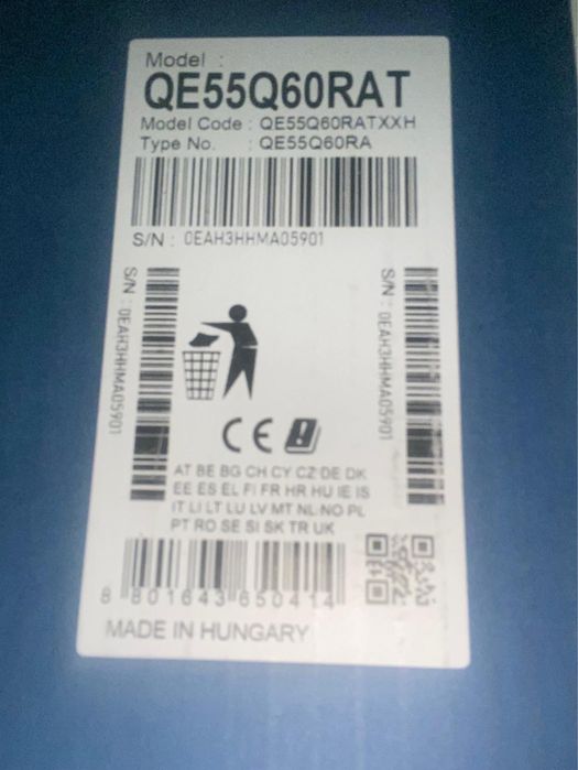 Vand QLED Samsung 55 inch 55Q60RA