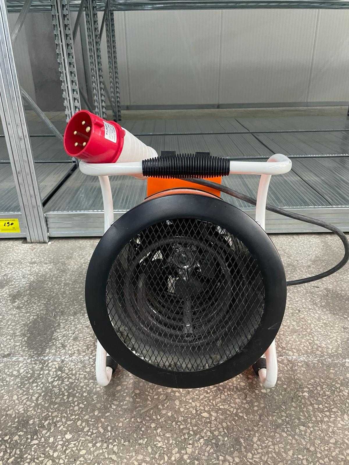 Aeroterma electrica Ruris Vulcano 500, 5000 W, 380 V, 411 mc/ora